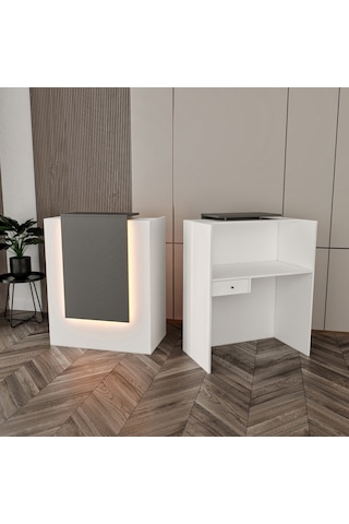 Cool Ledli 1 Çekmeceli Karşılama Bankosu