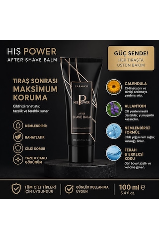 Farmasi His Power After Shave Balm 100 ML