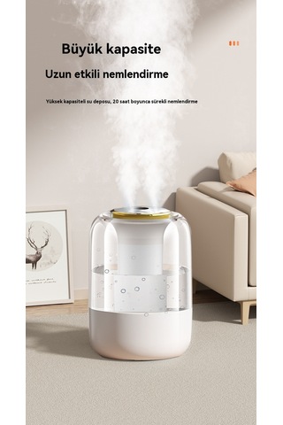 Lyon Yeni Hava Nemlendirici Ev Sessiz Yatak Odasıbüyük Sprey Hamile Kadılar Ve Bebek İçmekan Nemlendirici Yesil