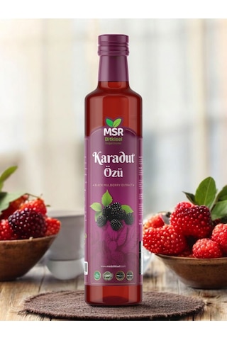 Msr Bitkisel Doğal Ürünler Karadut Özü 700 G