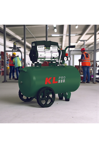 Klpro KLK50SH 8 Bar 50 L 2HP Sessiz Yağsız Hava Kompresörü