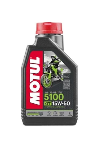 Motul 5100 Technosynthese 15w50 4t Sentetik Motosiklet Yağı 1l