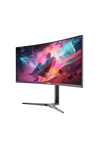 34 Cube Pa-34v165c Va 1ms 165hz Hdmı Dp Type-c Usb 2k Wqhd 3440x1440 Freesync Curved Yukseklık Ayarı