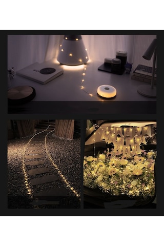 10 Metre Led Kamp Lambası Bej