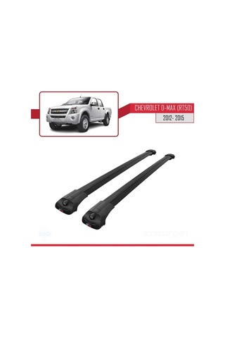 Chevrolet D-max Rt50 2012-2015 Arası İle Uyumlu Ace-1 Ara Atkı Tavan Barı Siyah