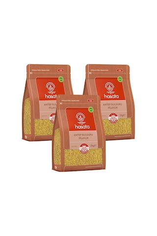 Hasata Pilavlık Antep Bulguru 2 Kg X 3 Adet
