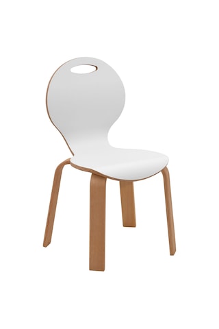 Pearl Beyaz Laminatlı Masa Takımı