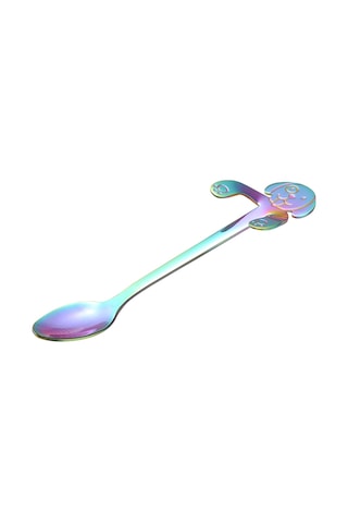 Konesam 304 Paslanmaz Çelik Köpek Figürlü Kupa Tabanlı Karıştırma Kaşığı - Kahve/çay İçin Yeniden Kullanılabilir, Yıkama Makinesine Uygun Diğer