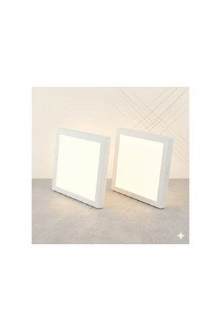24w Sıva Üstü Kare Led Panel 6500k Beyaz Işık 285x285mm 30mm 2 Li Paket Tavan Armatürü . 24w Sıva Üstü Kare Led Panel 6500k Beyaz Işık 285x285mm 30mm 2 Li Paket Tavan Armatürü .