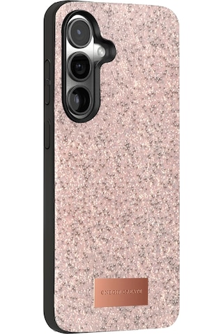 Onegif Samsung Galaxy Uyumlu S25 Bright Simli Kapak Glblseme - 9 - Pembe