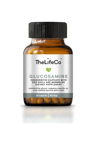 TheLifeCo Glukozamin 60 Kapsül