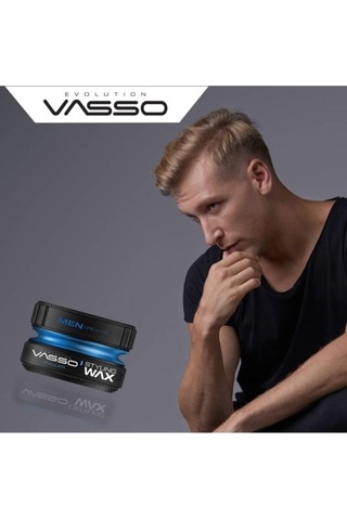Vasso Baller Yağlanma Yapmayan Parlak Görünüm Veren Neme Karşı Dayanıklı Wax 150 ML