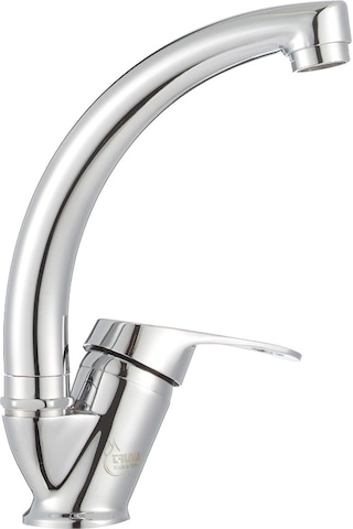 Kuğu Evye Bataryası Mutfak Lavabo Musluğu, Uzun Ömürlü Ve Şık Tasarım Krom