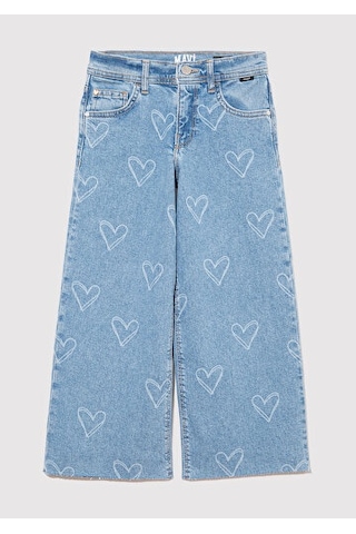 Mavi Lori Açık Mavi Kız Çocuk Jean Pantolon M7010036-89486 Açık Mavi