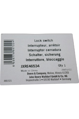 JOHN DEERE NÖTR BAŞLATMA ANAHTARI RE46534