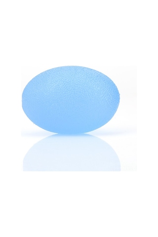 Tenfowee Mavi El Kuvveti Egzersiz Topu - Rehabilitasyon, Stres Azaltma Ve El Kası Geliştirme İçin Esnek Silikon Materyal Mavi