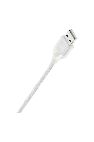 Powermaster 16731 USB 2.0 Şeffaf USB Am/Mini 5 Pin Kablo 2 Metre