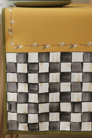 Linda Limon Desenli Runner 45x150 Cm Çok Renkli
