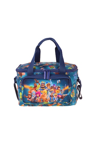Kaukko Kids İki Bölmeli Thermo Okul Beslenme Çantası - Boom Baskılı Lacivert Renk Erkek Çocuk - L5420
