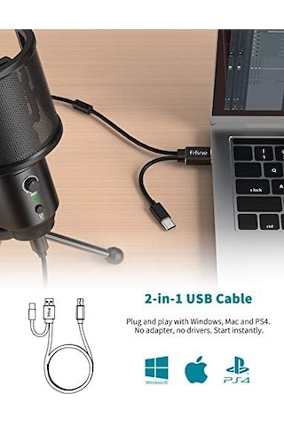 K683a Usb - Type C Mikrofon