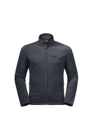 Jack Wolfskin Skywind Erkek Gri Polar Ceket Erkek Polar Ceket 1709021-6230 Gri Gri