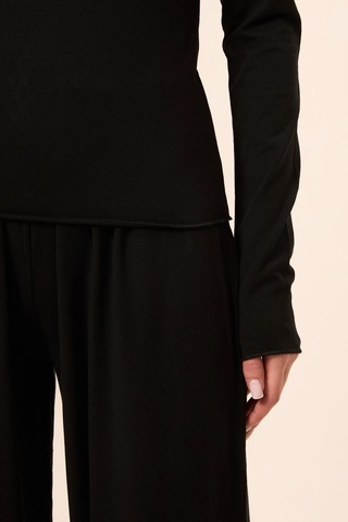 Zoor Ultra Soft Penye Modal Pantolon Siyah