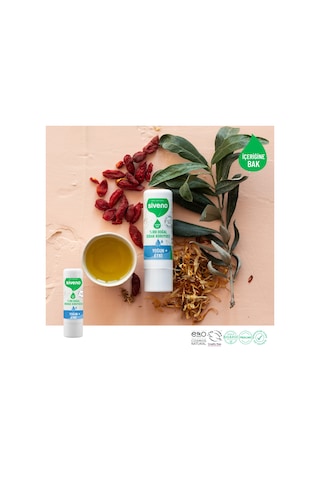 Siveno %100 Doğal Dudak Koruyucu Yoğun Etki Bitkisel Lip Balm Krem Nemlendirici Parlatıcı Onarıcı 6 G