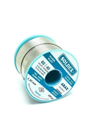 Soldex 1.30mm 500gr Sn60 Pb40 Arax Lehim Teli