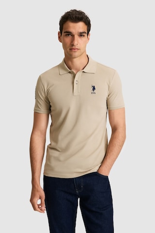 U.S. Polo Assn. U.s. Polo Assn. Erkek Açık Haki Tişört Basic 50326920-vr183 Acık Hakı