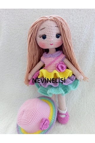 Amigurumi Eylül Bebek Çok Renkli