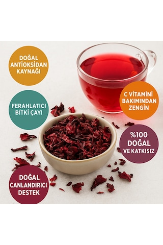 Hibiskus 100 Gr - Doğal Hibisküs Çayı