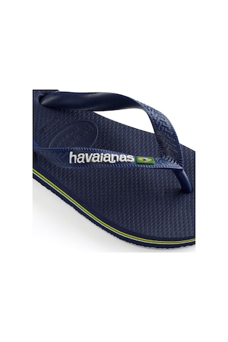 HAVAİANAS BRASIL LOGO PARMAK ARASI TERLİK 411085_0555 Lacivert
