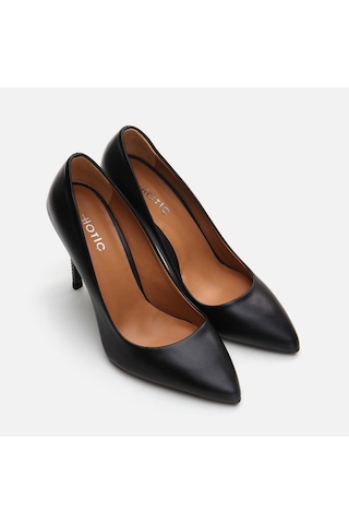 Hotiç Hakiki Deri Siyah Kadın Stiletto 01ayh291090a100 Siyah