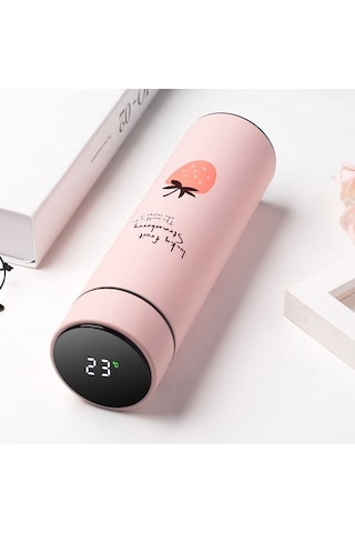 Novahub 393 Mini Termos Bardak, Yolculuk İçin Mükemmel Pembe