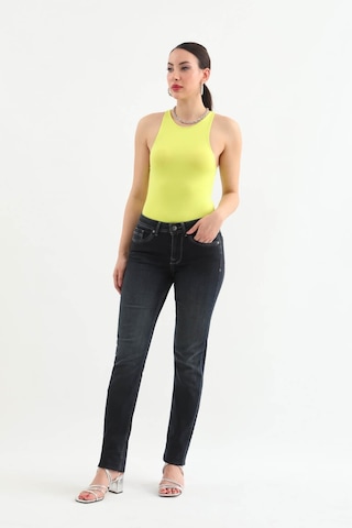Banny Jeans Kadın Likralı Straight Jean Pantolon Lacivert 001 Lacivert 32
