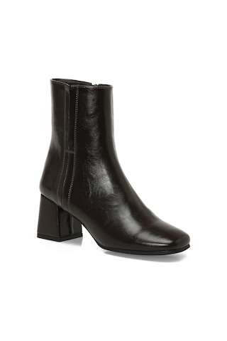 Butigo 25k-7032 5pr Kahverengi Kadın Topuklu Bot 000000000102054811 Kahverengi