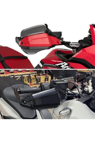 Didadodo X-adv 750 Altın Altı Kırmızı El Koruma Deflektörleri Altın