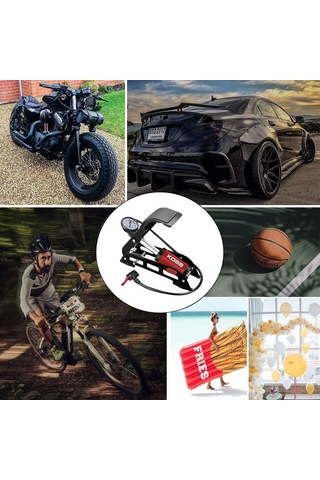 Kobb Kb0901 87psı Analog Basınç Göstergeli Ayak Pompası