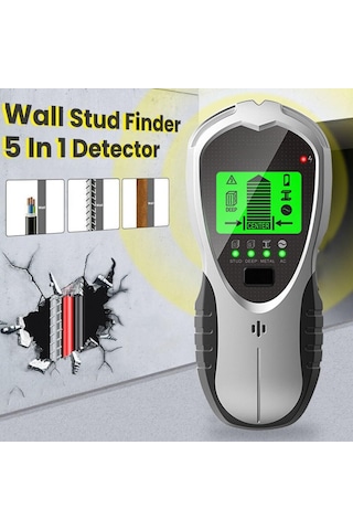 4 İn 1lcd Ekran Saplama Bulucu Yeraltı Sturs Duvar Tarayıcı Metal Dedektörü Ac Ahşap Elektrik Kablo Telleri Derinlik Tracker