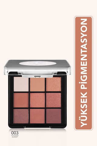 Flormar Mat & Işıltılı Kremsi Far Paleti - Eye Shadow Palette - 003 Sunset- 8682536048453