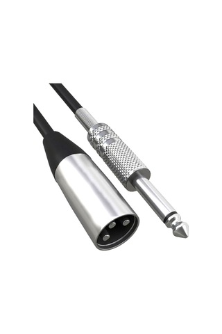 Homyl Mono Erkek 1/4 Inç 6,35 Mm - Xlr Fiş Kablosu 1.5m