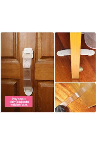 Miny Baby Kapı Altı Stoperi-Şeffaf