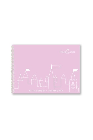 Faber-Castell PP Kapak Resim Defteri 25x35cm 30 Yaprak