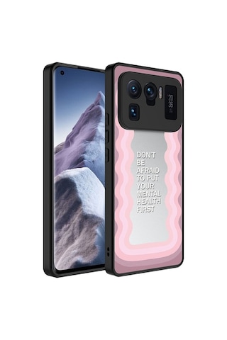 Xiaomi Mi 11 Ultra Kılıf Aynalı Desenli Kamera Korumalı Parlak Zore Mirror Kapak Ayna