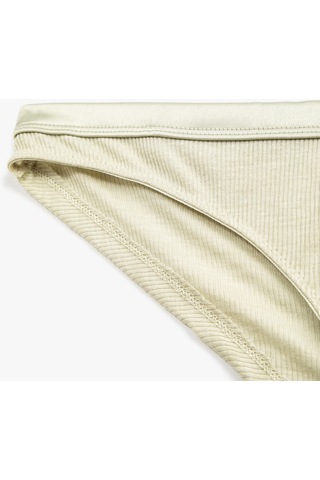 Koton Brief Külot Biye Detaylı Gri 2slk30025mk 2SLK30025MK035 Gri
