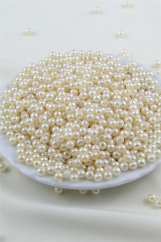 5 Mm Krem İnci Boncuk 30 Gr Kolye, Bileklik, Küpe Ve Takı Yapımı Diğer