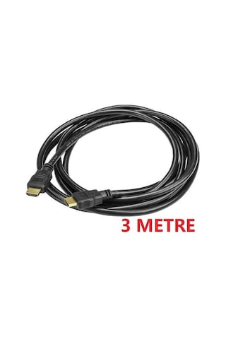 Hdmi Kablosu 3D Lcd Monitör Tv Bağlantı Kablosu 3 Metre