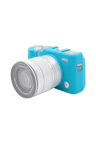 Puluz Soft Silicone Protective Case For Fujıfılm X-a3 / X-a10 Blue