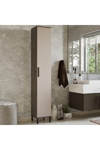 Robin Home Gloria Çok Amaçlı Dolap Banyo Dolabı Mutfak,Ofis,Kiler (484880395) Bej