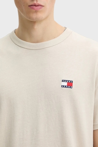 Tommy Jeans Erkek T Shirt Dm0dm22667 Ybh Beyaz Beyaz